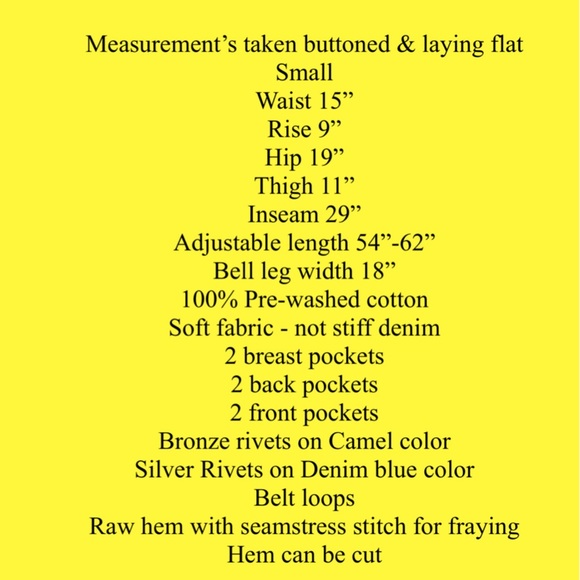 Retro Flare Denim Overall - Picture 6 of 8